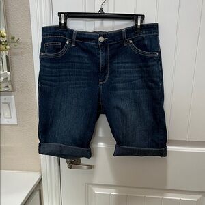 Bandolino Indigo Denim Shorts